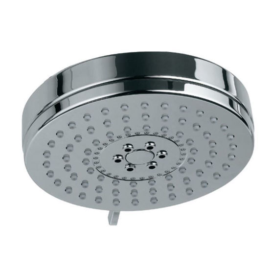 Picture of Overhead Shower ø105mm Round Shape Single Flow